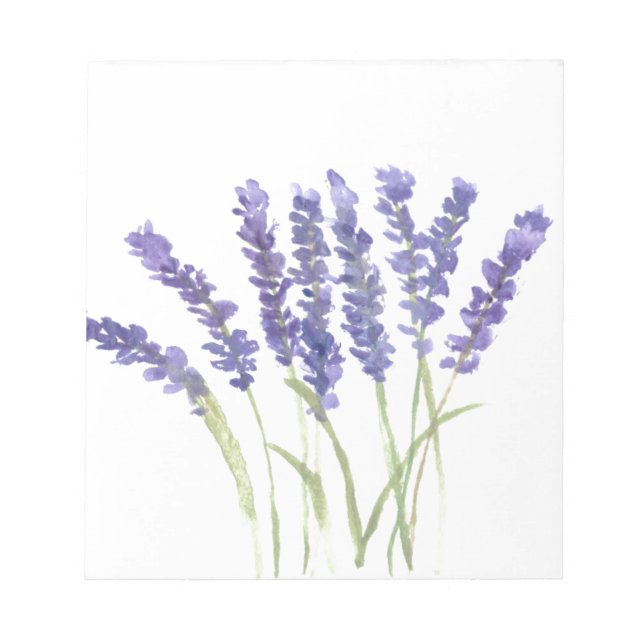 Bloc De Notas Flores de lavanda (Frente)