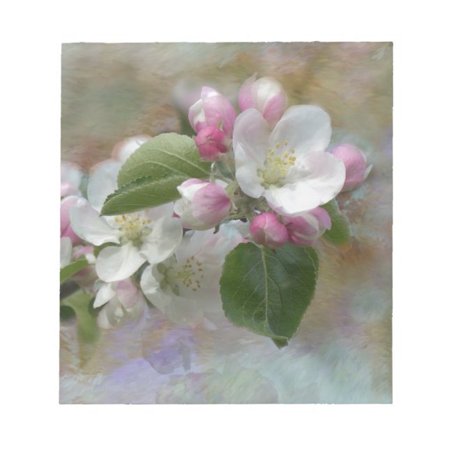 Bloc De Notas Flores de manzana (Frente)