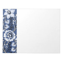 Flores Fantásticas (Azul) Arte Fino
