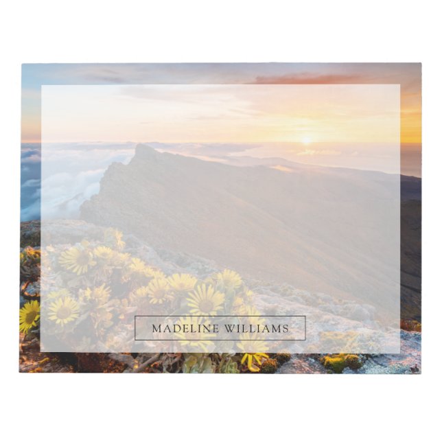 Bloc De Notas Flores | Islas Canarias, España (Frente)