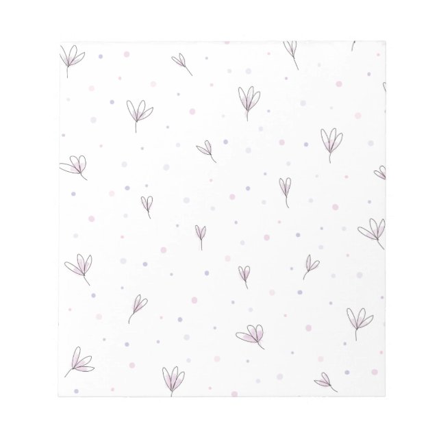 Bloc De Notas Flores Lilac (Frente)