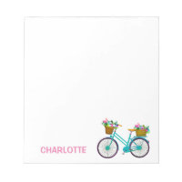 Flores personalizadas de cesta de bicicletas azul 