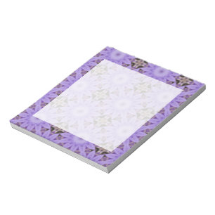 Bloc De Notas Flores Purpura