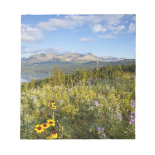 Bloc De Notas Flores silvestres de la pradera y lago Lower Two M