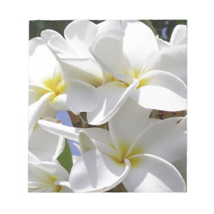 Bloc De Notas Flores tropicales del Plumeria