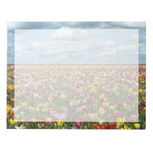 Bloc De Notas Flores   Tulipanes Valle de Willamette Oregon