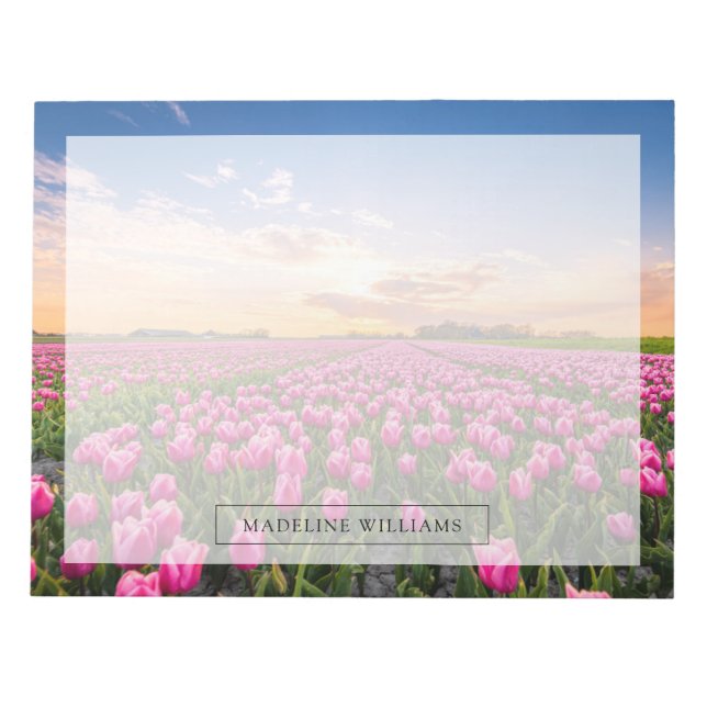 Bloc De Notas Flores | Tulips, Holanda del Sur, Países Bajos (Frente)