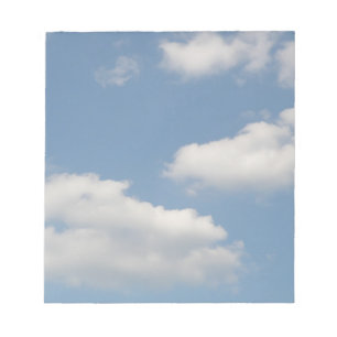 Bloc de notas Fluffy Cumulus Nubes