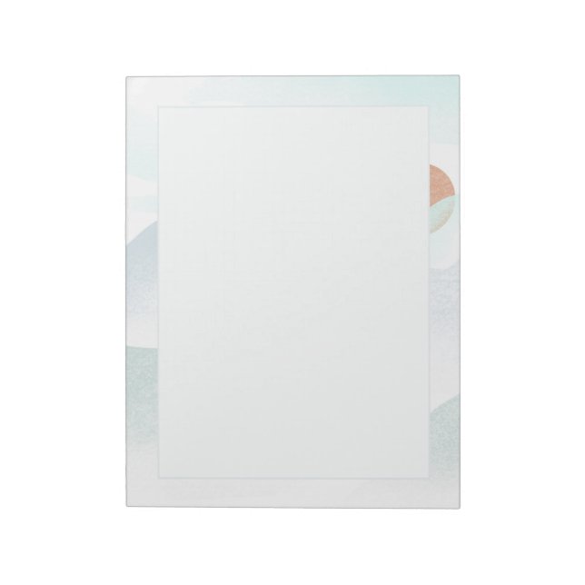 Bloc De Notas Foggy Mountain View (Lado Izquierdo)