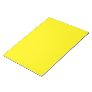 Bloc De Notas fondo amarillo con borde negro