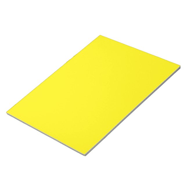 Bloc De Notas fondo amarillo con borde negro (Lado Derecho)