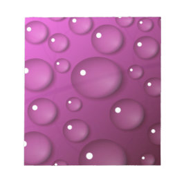 Bloc De Notas Fondo de caída de agua rosa