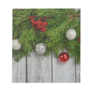 Bloc De Notas Fondo de Navidades decorativos