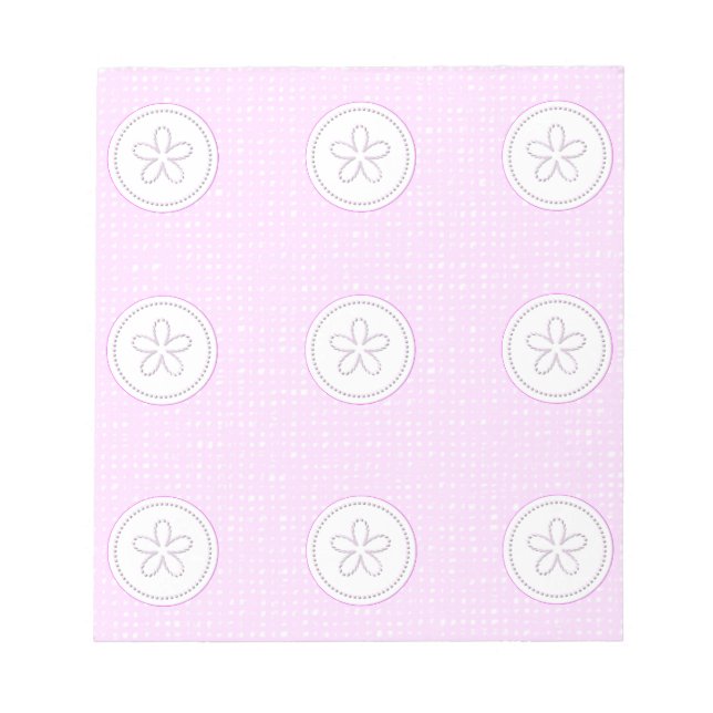 Bloc De Notas fondo de pantalla rosa romántico dulce (Frente)