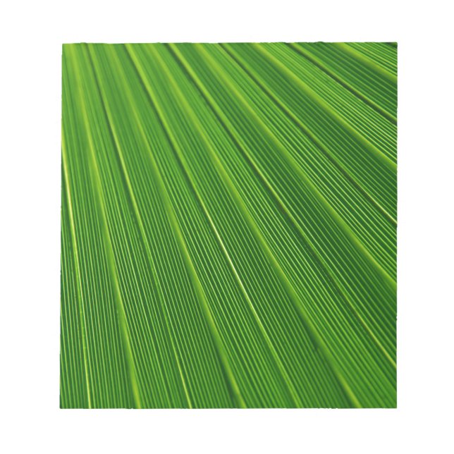 Bloc De Notas Fondo de resumen verde (Frente)