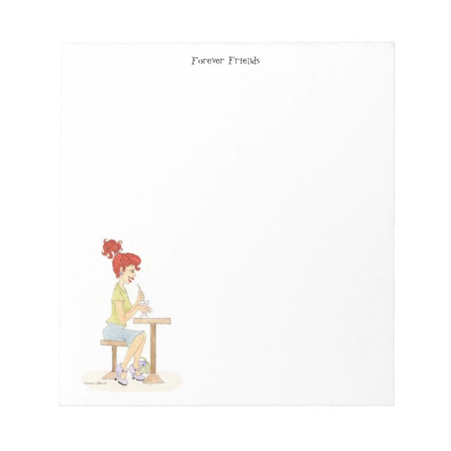 Bloc De Notas Forever Friends Soda Chica (Frente)