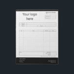 Bloc De Notas Form Business Quotation, Invoice or Sales Receipt<br><div class="desc">Form Business Quotation,  Invoice or Sales Receipt Order Form</div>
