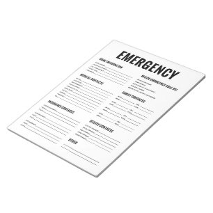 Bloc De Notas Forma de organización de la emergencia