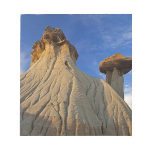 Bloc De Notas formaciones de Badlands en el Parque Estatal Makos