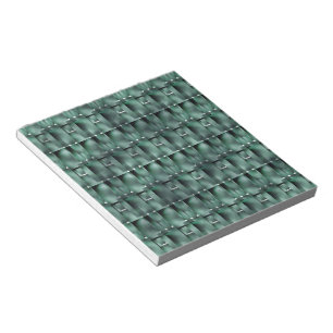 Bloc De Notas Formas rectangulares en verde oscuro y manchado