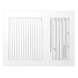 Bloc De Notas Formulario de consulta de clientes