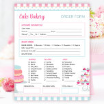 Bloc De Notas Formulario de pedido de panadería para pasteles y<br><div class="desc">Un cuaderno para que usted tome las órdenes de la casa o la panadería de la tienda. Todos los campos son de personalizable, así que puedes hacerlo tú mismo. Cada página aparece en blanco en la parte posterior, por lo que puede agregar cualquier dibujo o nota adicional sobre el pedido....</div>