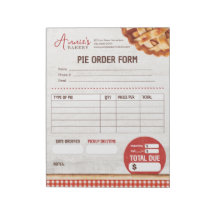 Formulario de pedido de Personalizado de panadería