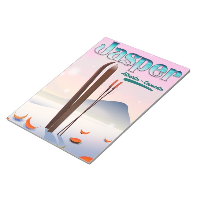 Bloc De Notas Fort William Scotland ski. (Lado Derecho)