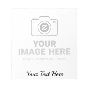 Bloc De Notas Foto Más Mensaje Personalizado