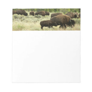 Bloc De Notas Fotografía de animales de la naturaleza de Wyoming