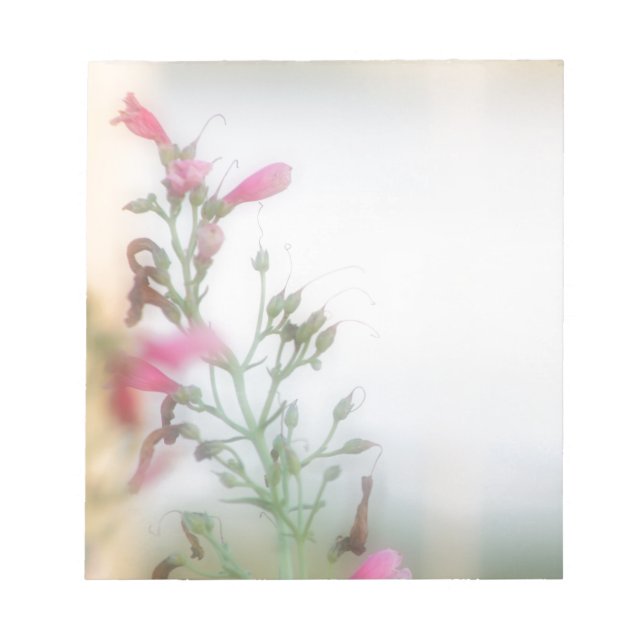 Bloc De Notas Fotografía floral elegante (Frente)