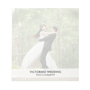 Bloc De Notas Fotógrafo moderno Fotografía simple y elegante