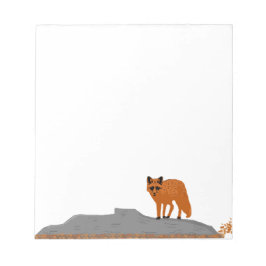 Bloc De Notas 🦊 Fox on the Rock Notebook / Notepad 