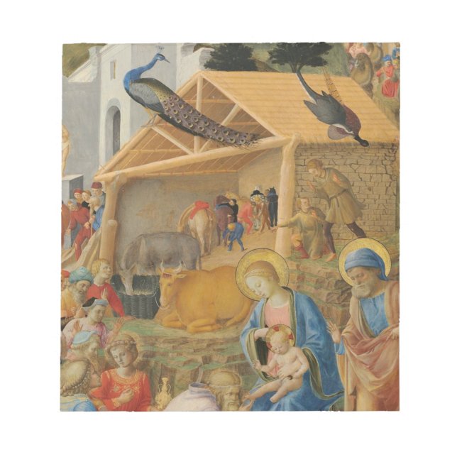 Bloc De Notas Fra Angelico- Adoración Del Magi (Frente)