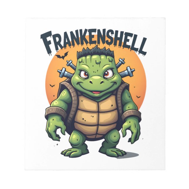 Bloc De Notas Frankenshell Turtle (Frente)