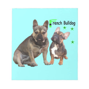 Bloc De Notas Französische Bulldoggen Notizblock
