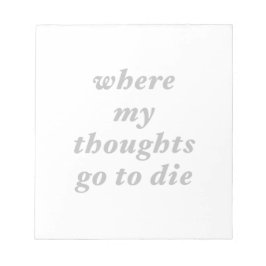 Bloc De Notas Frase divertida