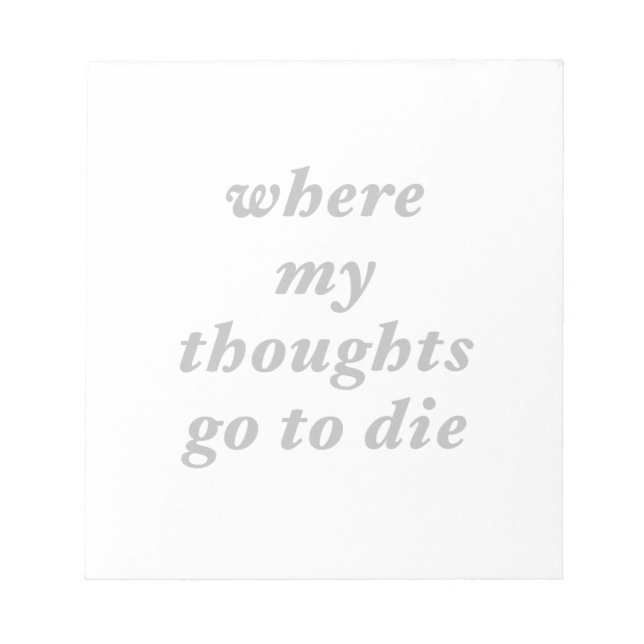 Bloc De Notas Frase divertida (Frente)