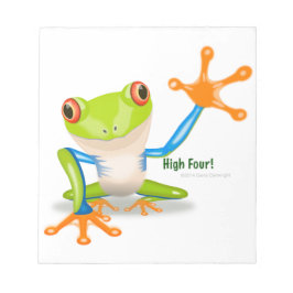 Bloc De Notas Freddie Frog "High Four"