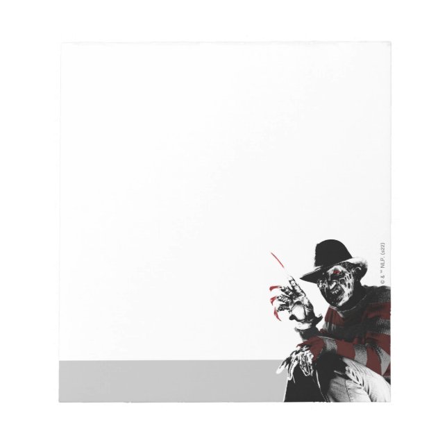 Bloc De Notas Freddy vs. Jason | Freddy Viendo Rojo (Frente)