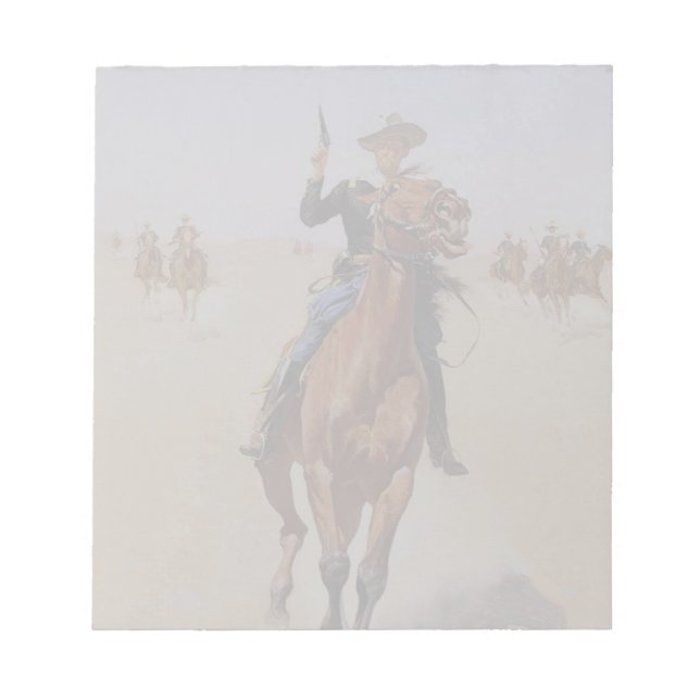 Bloc De Notas Frederic Remington El Trooper (Frente)
