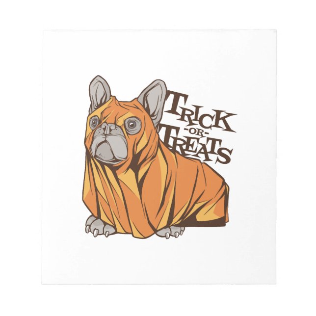 Bloc De Notas fregonas de Halloween (Frente)