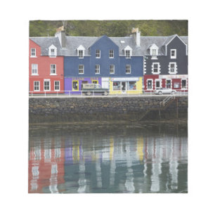 Bloc De Notas Frente al mar, Tobermory, Isla de Mull, Escocia,