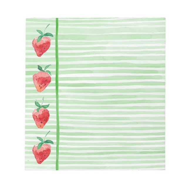 Bloc De Notas Fresas (Frente)