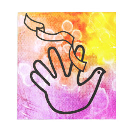 Bloc De Notas Friedenstaube mit Verband