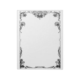 Bloc De Notas Frontera Victoriana Visage y Vines