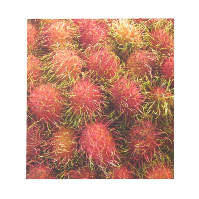 Bloc De Notas Fruta tropical de Rambutan (Frente)