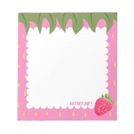 Bloc De Notas Fruto Fresa