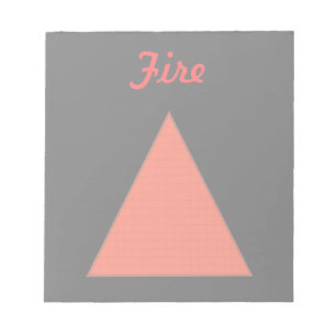Bloc De Notas Fuego