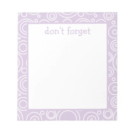 Bloc De Notas Fun Circle Pattern